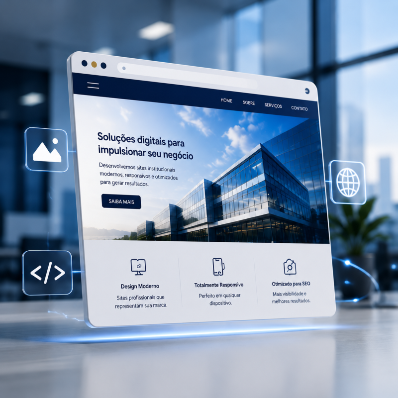 Site Institucional Profissional